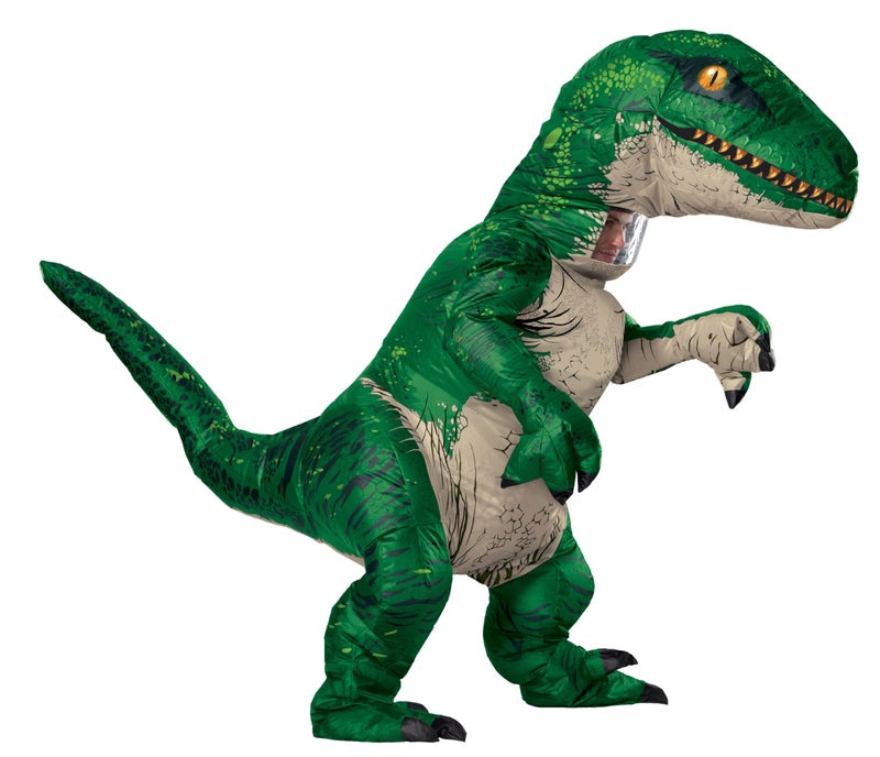 Rubies Original Velociraptor Inflatable Costume for Adults, One Size - Image 1
